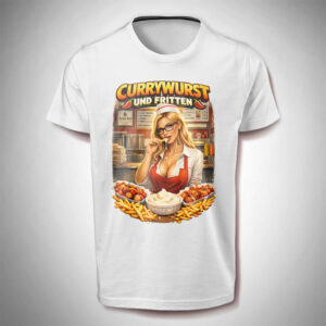 T-Shirt Currywurst und Fritten